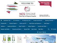 Tablet Screenshot of ncsonline.co.uk